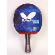 BUTTERFLY 蝴蝶牌3系列乒乓球拍, 橫板, 雙面反膠