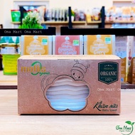 Khăn Sữa (Khăn Xô Bông) Hữu Cơ Mollis 30x30 cm (10 cái)