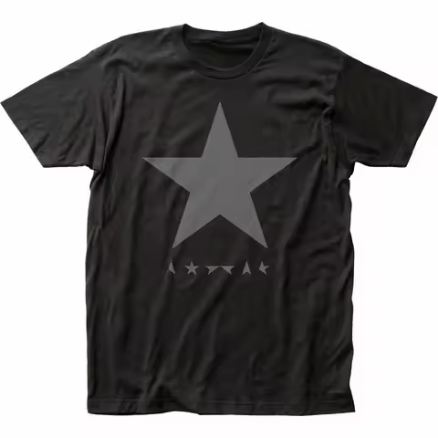 2026 new David Bowie Blackstar T Shirt Mens Licensed Rock N Roll Band Music Tee New Black Fashion Ca