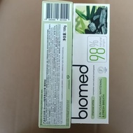 Russia Imported Biomed Plant Extract Toothpaste Stain Remover Biomed Coconut Mint 100g9.89.8.1