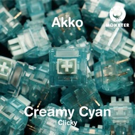 Akko Creamy Cyan Clicky Switch
