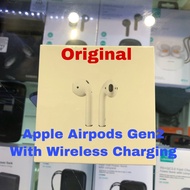 Apple Airpods Gen 2 With Wireless Charging Case ( Inter ) Original