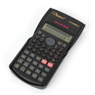 Handheld Student's Scientific Calculator 2 Line Display 82MS-5 Portable Multifunctional Calculator