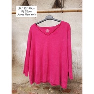 Fuchsia pink jumbo oversize t-shirt
