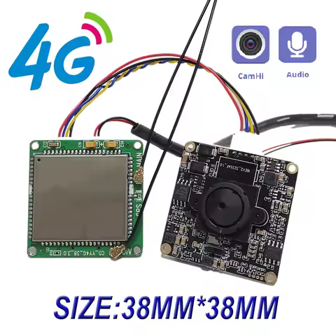 Mini 4G Pin Hole Camera CCTV P2P Onvif Audio 3G SIM Camera Module Chip Board AP Wifi Wireless IPC IM