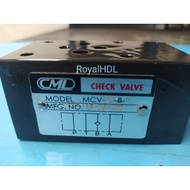 Hydraulic modular pilot operated check valve cml camel mcv-02-b-1-c hydraulic