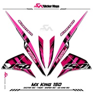 Striping Mx King 150 Sticker Y15zr Sticker Mx King150 Sniper150 Mxi Jupiter Mx Ink. Motif Sticker 2