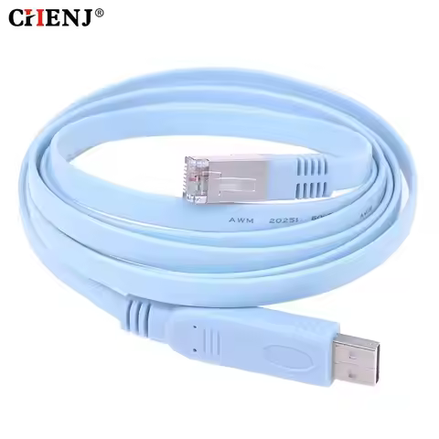 1.8M USB To RJ45 For Cisco USB Console Cable CONSOLE Debug Line A7H5 For Cisco H3C HP Arba 9306 Huaw