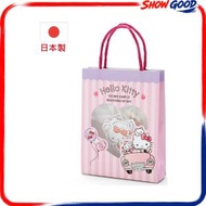 (Hello Kitty/手挽收納紙袋) 日本製造Sanrio 可愛貼紙 40枚 附手挽收納紙袋 x 1套