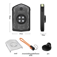 CYCLAMI จักรยานแสงขี่จักรยานสมาร์ทไฟหน้า Type-C ชาร์จด้านหน้าสําหรับ XOSS Garmin IGS คอมพิวเตอร์ไฟชา