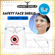 Full Face Shield Adult Face Cover Oversized Exaggerated Visor Wrap Shield