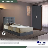 MESRA - 2 Door Wardrobe bedroom set/Almari Baju / Almari Pakaian / almari murah / ikea almari /divan