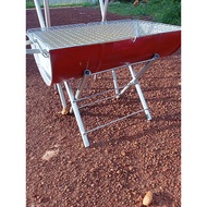 Small Pan Grill (Sitting A Grill) Is 28 Cm Long 49 High 37 High.