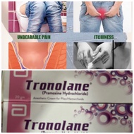 Tronolane cream (for piles)