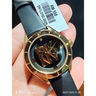 [NEW] DKNY Women Elegance Leather Strap Watch 34 mm Case DK1L016L0025