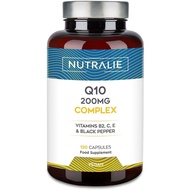 Kompleks Coenzyme Q10 250mg 120 Kapsul CoQ10-Vitamin C Vitamin B2 Kekebalan Dipertingkatkan Antioksi