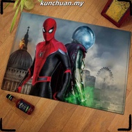 Cartoon Spiderman Rug Anime Floor Mat Door Mat Bathroom Mat Non-Slip Mat Home Living Room Carpet