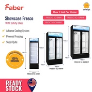 Faber Showcase Chiller (500L / 800L / 1200L) FRESCO SC-598H / FRESCO SC-898HF / FRESCO SC-1298HF