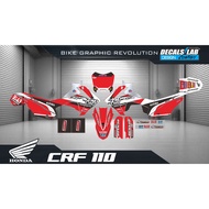 CRF 110 Decorative Stickers