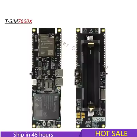 LILYGO T-SIM7600G/E/SA ESP32 GPS Dev Board 4G LTE Comm Module High-Precision GPS Positioning Wi-Fi B
