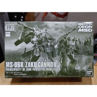 BANDAI MOBILE SUIT GUNDAM PREMIUM BANDAI P-BANDAI HG THE ORIGIN MSD HG 1/144 MS-06K ZAKU CANNON NEW 