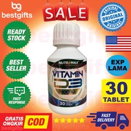 NUTRIMAX VITAMIN D3 400 IU VIT D 400IU IMUNITAS IMUN TUBUH NYERI TULANG KESEHATAN JANTUNG 30 TABLET