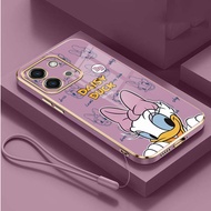 Xiaomi POCO C85 REDMI15C Redmi 15c Poco C 85 Disney Daisy Duck Soft Silicone Case Full Cover Glossy 