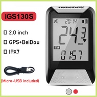 iGPSPORT iGS130S Bike Computer Wireless GPS Bicycle Speedometer Road Bike MTB Odometer Waterproof Bluetooth Bicycle Computer