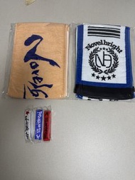 Novelbright 周邊 演唱會毛巾 baggage tag muffler towel