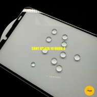 Full screen tempered glass protector for Sony Xperia 10 Mark 6 (10 Mark VI) (pkch)