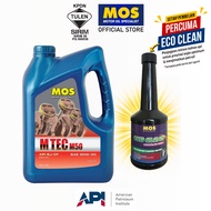 MOS M TEC 50 SAE 20W-50 (4LT) MINERAL BASE Minyak Hitam Pelincir Kereta