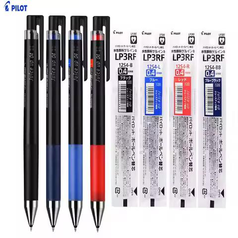 Pilot Juice Up Gel Pen 0.4mm Writing Point ST Pen Nib LJP-20S4 Refill Replaceable Red/Blue/Black Ink