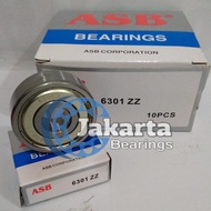 Bearing Laker/ Laher 6301 ZZ/ 6301ZZ IRON CAP ASB BRAND