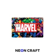 Stiker Atm SUPER HERO Marvel Captain America Batman Spiderman Sticker Kartu Atm Bca Bri Mandiri Debi