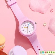 【威龍百貨】兒童手錶 新款6-18歲兒童石英手表可愛初高中生防水摔簡約女款指針手表耐用