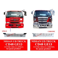 J121S01 NISSAN UD CD48 GE13 CENTRE GRILLE , CHROME OR SPRAY