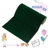 MIHAN 4.85 Feet Self-Adhesive Felt, Self-Adhesive Green Fabric Shelf Liner, Felt Drawer Liner 7.87 I