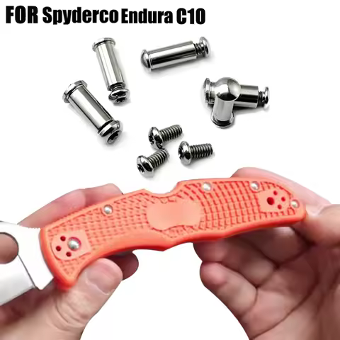 C10 C11 Made Stainless Screw For Spyderco Delica C11 Endura C10 Fold Knife Handle Screw Folding Knif