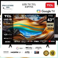 TCL 43P755 43" GOOGLE TV 4K UHD DOLBY SMART TV 43 INCH | tcl 43p755 smart tv tcl 43 inch | tcl 43p75