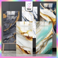 TDLV 10pcs Wall Stickers Self-Adhesive Imitation Ceramic Tiles Simulation Marble Sanitary Kitchen Wa