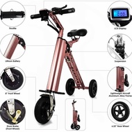 sepeda scooter listrik lipat millenium 3 roda versi terbaru