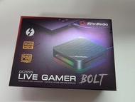 ​[99%新 僅用一次] AVerMedia GC555 Live Gamer BOLT 4K HDR 遊戲擷取盒 (有盒配件齊)