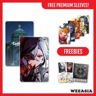 GENSHIN IMPACT SNEZHNAYA FATUI CHARACTERS ARLECCHINO CARDS PHOTOCARDS Print with FREEBIES | WEEASIA