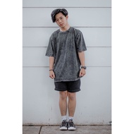 MADMAN Kaos Polos Premium Oversize Stone Wash T-Shirt | Stone Wash T-Shirt | Oversized T-shirt | Sto