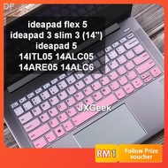 ✨Lenovo Keyboard Cover IdeaPad Flex 5 Flex 5i Ideapad 3 Slim 3 14'' Inch Slim 5i 14ALC05 14ARE05 14ITL05 14ITL6 14ALC6 V