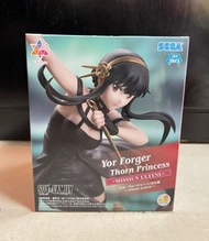 日本SEGA景品Luminasta•SPY X FAMILY間諜家家酒•Yor Forger Thorn Princess約兒 佛傑•figure模型公仔擺設