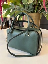 DELVAUX cool box MM Forest green