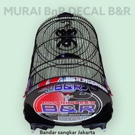 Ready, Sangkar Kandang Murai Bnr Decal B&amp;R