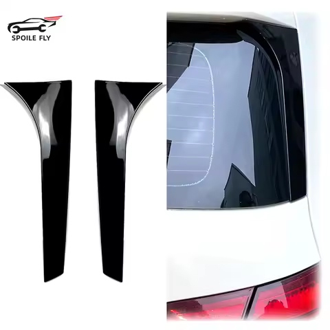 2 PCS 2012 To 2018 For Mercedes Benz B Class W246 B180 B200 Rear Window Side Spoiler Canard Splitter