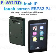 E-WOITD ESP32P4บอร์ดพัฒนาหน้าจอสัมผัส IPS Capacitive ขนาด4.3นิ้วโมดูลความละเอียดสูงรองรับ WiFi 6และ